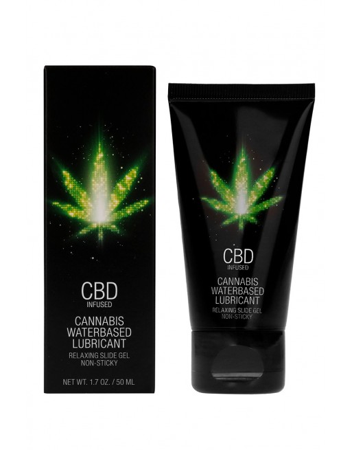 Lubrifiant CBD Eau Cannabis 50ml