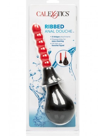 Poire anale Ribbed Anal Douche - Calexotics