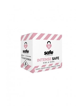 5 préservatifs Safe Intense