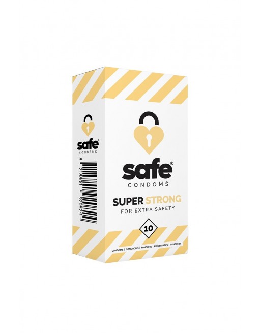 10 préservatifs Safe Super Strong