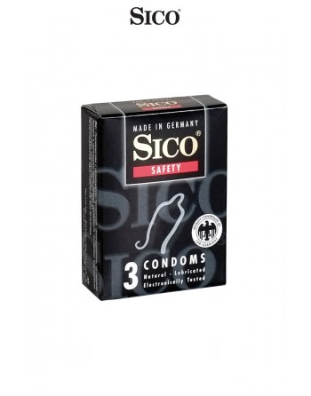 3 préservatifs Sico SAFETY