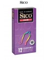 12 préservatifs Sico COLOUR