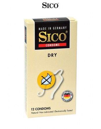 12 préservatifs Sico DRY