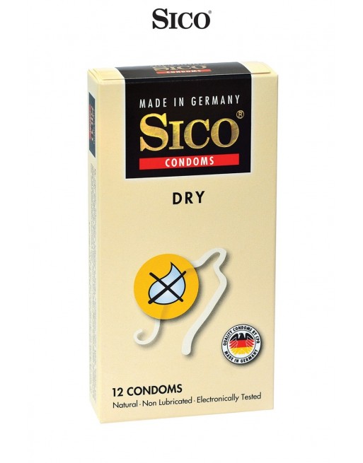 12 préservatifs Sico DRY