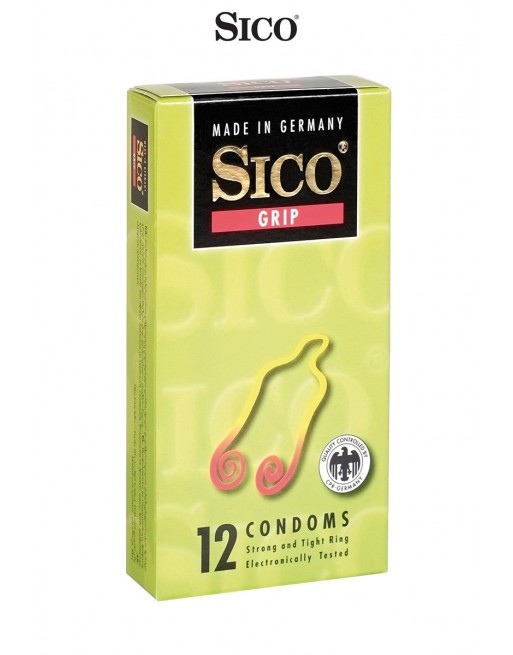 12 préservatifs Sico GRIP