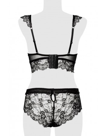 Ensemble culotte et balconnet dentelle - Grey Velvet