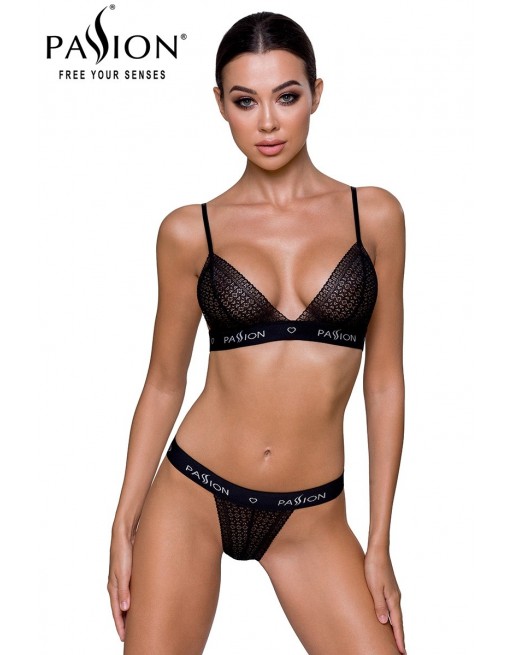 Ensemble lingerie Glamis - Noir