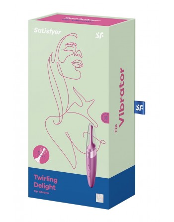 Stimulateur Twirling Delight Framboise - Satisfyer