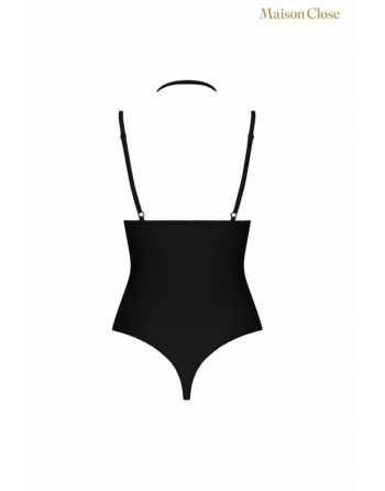 Body string seins nus noir Le petit secret