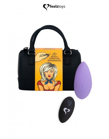 Stimulateur télécommandé Panty Vibe violet - FeelzToys