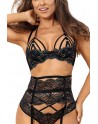 Soutien-gorge dentelle Noir V-10361 - Axami