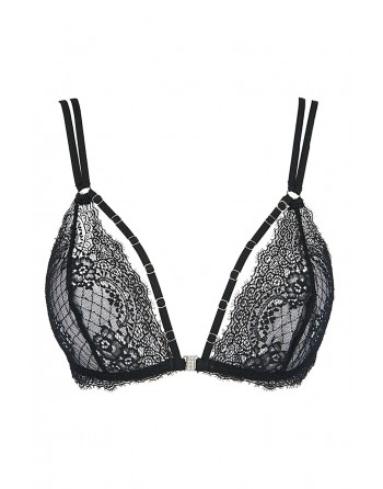 Soutien-gorge bralette noir V-10091 - Axami