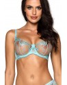 Soutien-gorge dentelle bleu V-10131 - Axami