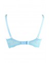 Soutien-gorge dentelle bleu V-10131 - Axami