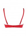 Soutien-gorge push-up rouge V-10351 - Axami