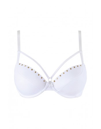 Soutien-gorge push-up blanc V-10331 - Axami