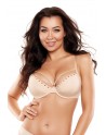 Soutien-gorge push-up beige V-10341 - Axami