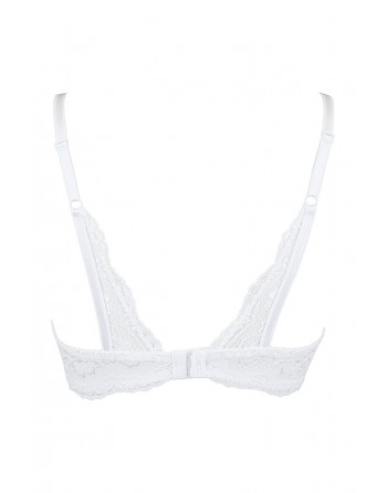 Soutien-gorge ouvert blanc V-9821 - Axami