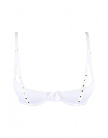 Soutien-gorge seins nus blanc V-9791 - Axami