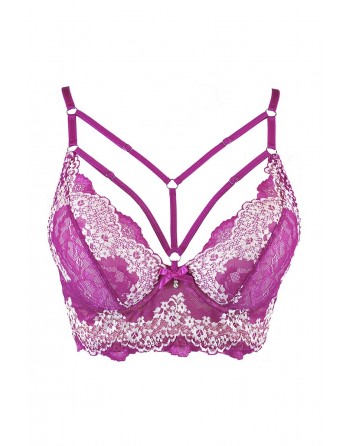 Soutien-gorge fuchsia V-9741 - Axami