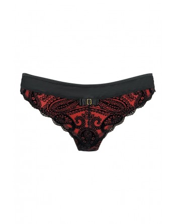 String rouge et noir  V-10048 - Axami