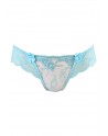 String tanga bleu V-10128 - Axami