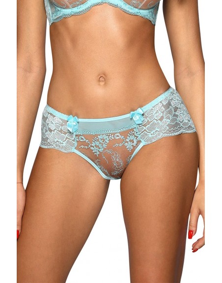 Culotte dentelle bleu V-10133 - Axami