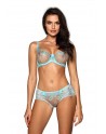 Culotte dentelle bleu V-10133 - Axami