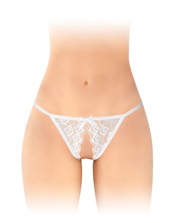 Culotte ouverte Zoé blanche - Fashion Secret