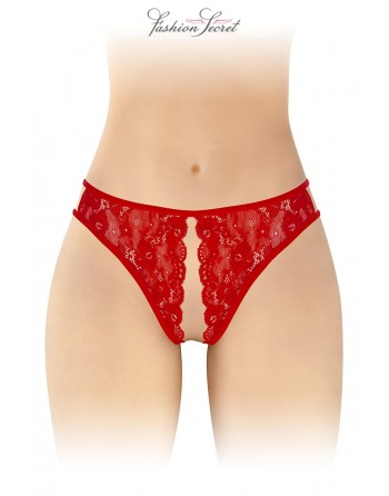 String rouge ouvert Victoria - Fashion Secret