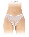 String blanc ouvert Victoria - Fashion Secret