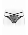 String ouvert Mylene - noir