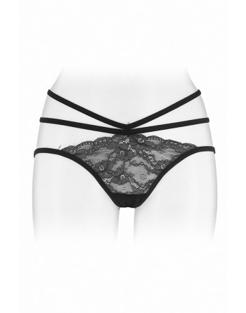 Culotte ouverte  Nadia - noir