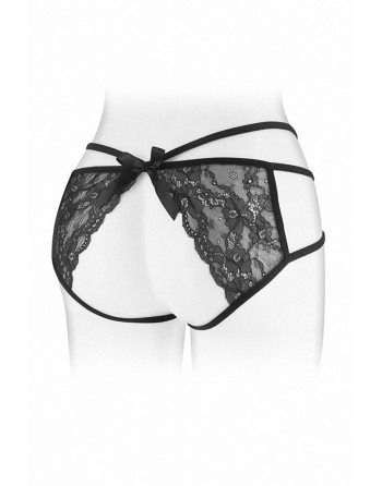 Culotte ouverte  Nadia - noir