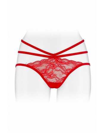 Culotte ouverte  Nadia - rouge