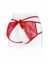 Culotte ouverte  Nadia - rouge