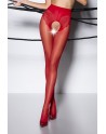 Collants ouverts TI006 - rouge