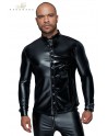 Chemise wetlook et vinyle H064