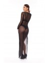 Robe longue transparente V-10679 - Axami