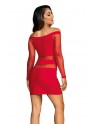 Robe rouge V-9299 - Axami