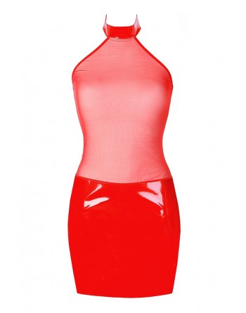 Robe rouge V-9119 - Axami