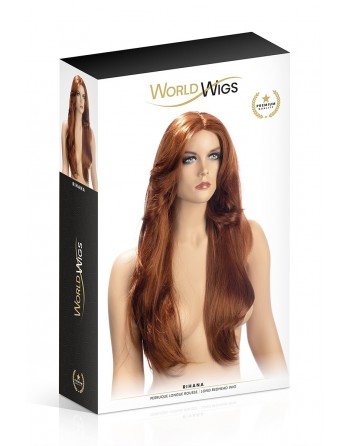 Perruque Rihana rousse - World Wigs