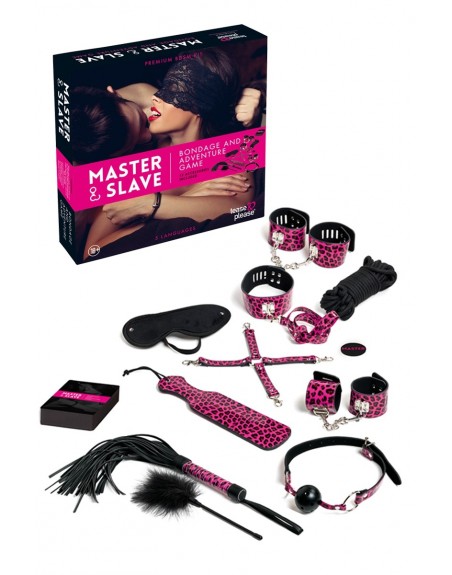 Jeu de bondage Master  Slave - rose