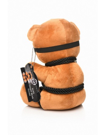 Ours en peluche en tenue Bondage