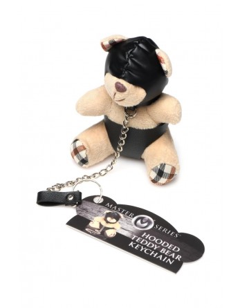 Porte-clés Teddy Bear BDSM avec cagoule