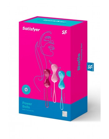 Set de 3 boules de Geisha Power Balls - Satisfyer