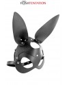 Masque bunny simili cuir réglable - Fetish Tentation